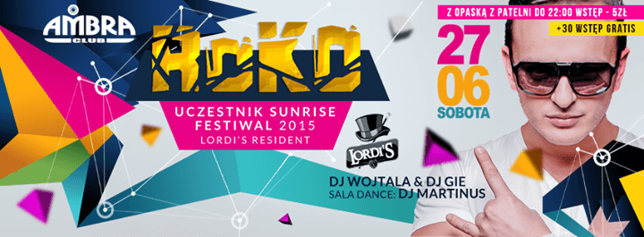 Ambra Club, Blichowo - RoKo (27.06.2015) Rozpoczęcie Wakacji