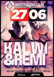 Chris Bee and Spens - Rozpoczęcie Wakacji i Lata 27.06.2015 - Klub Amsterdam Łąkie