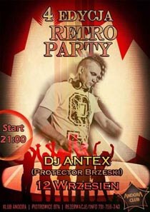 Club Andora (Piotrowice) - Retro Party 4 (12.09.2015)