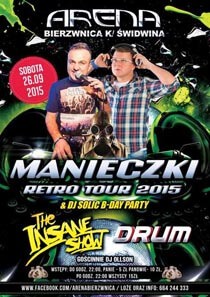 Arena Brzewnica - Dj Insane - Manieczki On Tour (26.09.2015)