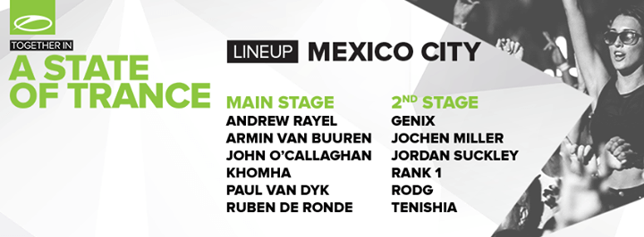 A State of Trance Festival - Mexico City (10.10.2015)