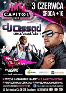 DJ Insane rozgrzewka Capitol Sypniewo Dj Assad 03.06.2015