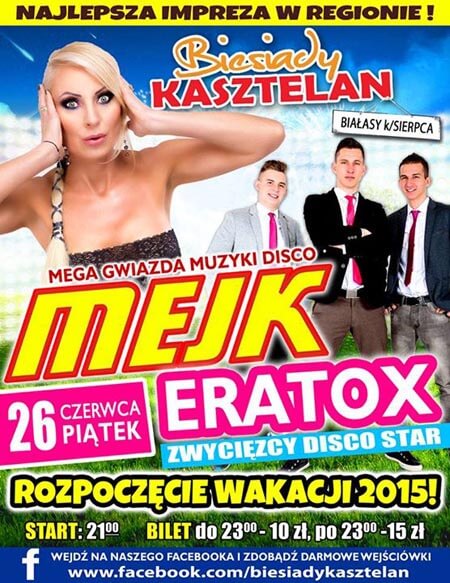 Biesiady Kasztelan - Rozpoczęcie Wakacji 2015 (26.06.2015)