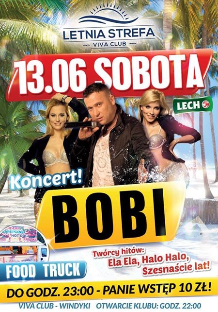Viva Klub - Letnia Strefa 13.06.2015 - KONCERT ZESPOŁU BOBI
