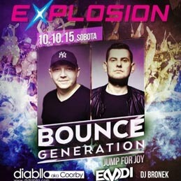 Diabllo Aka Coorby, Emdi - Bounce Generation Party Explosion Warszawa 10.10.2015