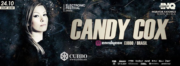 Electronic Festival - Candy Cox - INQbator, Katowice (24.10.2015)