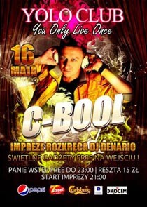 Yolo Club - Elbląg, C-BooL (16.05.2015)