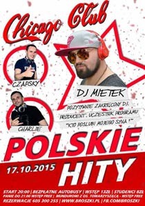 Chicago Club Broszki - Polskie Hity CZAPSKY DJ (17.10.2015)