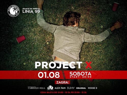 Alex Pain - Plaża (Chmielniki) - Project X (01.08.2015)