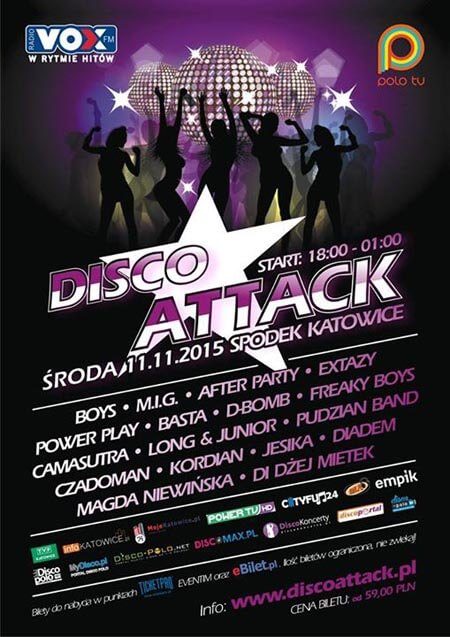 DISCO POLO Attack - Spodek Katowice (11.11.2015)