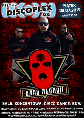Discoplex A4 (Pietna) - GANG ALBANII (03.07.2015)
