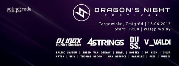 DRAGON'S NIGHT FESTIVAL - Targowisko Miejskie - Żmigród (13-06-2015)