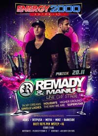 Energy 2000 Katowice - REMADY i MANU-L (20.11.2015)