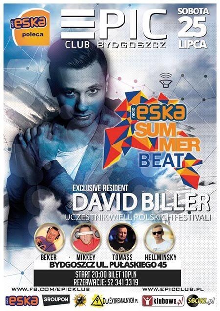 EPIC CLUB Bydgoszcz - DAVID BILLER (25.07.2015)