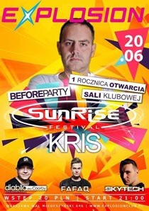 Explosion Club Warszawa (20.06.2015) - BEFORE SUNRISE FESTIVAL