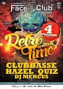 FACE Club (Warszawa) - Retro Time In Attack (04.09.2015) DJ QUIZ