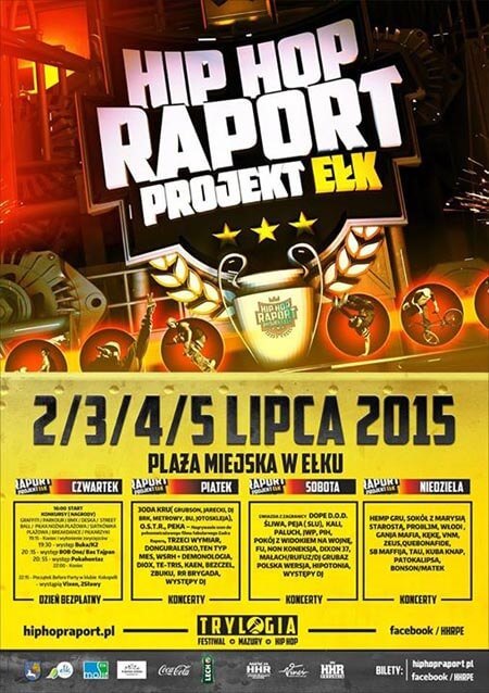 Hip Hop Raport Projekt - Ełk Festival 2015