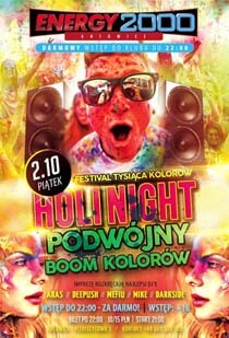 Energy 2000 (Katowice) - Holi Night (02.10.2015)