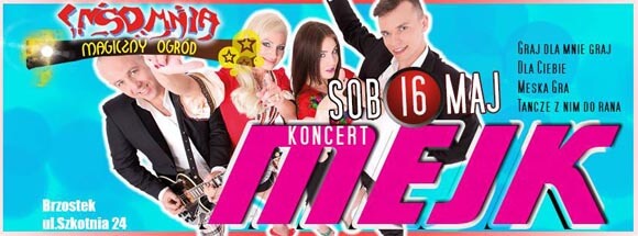 Club Insomnia (Brzostek) - Koncert Mejk (16.05.2015)