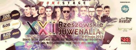 XXII JUWENALIA RZESZOWSKIE - One Stage, Czwartek - DJ ALEX