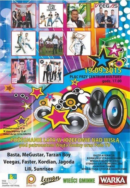 Pożegnanie Lata w Józefowie Nad Wisłą - 19.09.2015