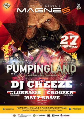 Magnes CLUB, Wtórek - PUMPINGLAND (27.06.2015)