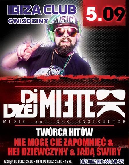 Ibiza Club - Gwiździny - DI DŻEJ MIETEK (05.09.2015)