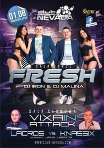 Klub Nevada (Nur) - DJ Lacros, Knassix (01.08.2015)