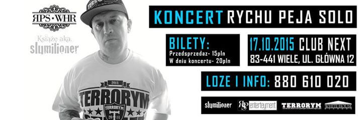 Club Next Wiele - Koncert Rychu Peja (17.10.2015)