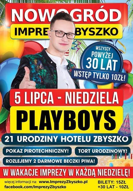 Imprezy Zbyszko - Nowogród - Playboys (05.07.2015)