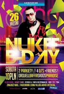 Orquell - Nukee Birthday Party (Klub ADHD) (26.09.2015)