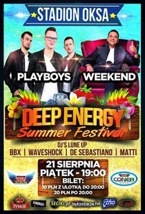 Klub Deep Energy - Oksa Summer Festival - Stadion Oksa (21.08.2015)