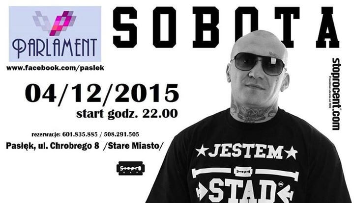 Parlament Pasłęk - Koncert SOBOTA (04.12.2015)