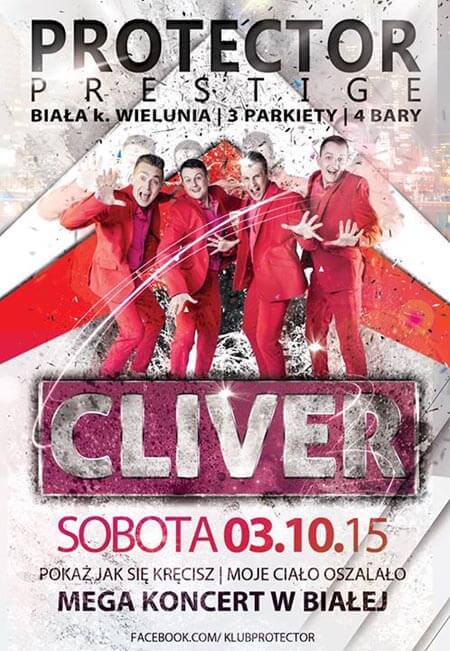 Club PROTECTOR - Biała k/Wielunia - Koncert Zespołu CLIVER (03.10.2015)
