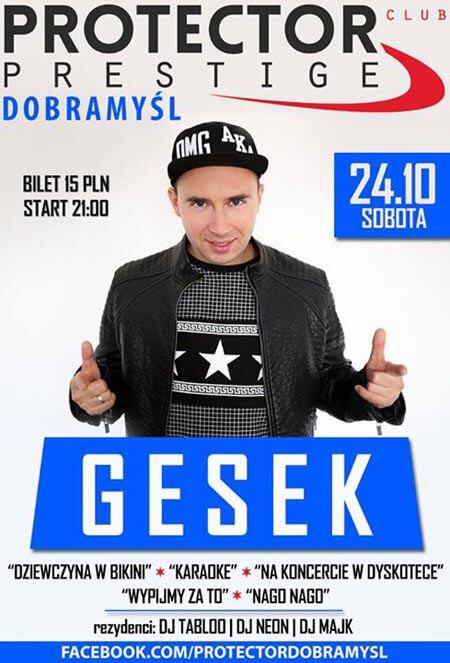 Protector Dobramyśl - Koncert zespołu GESEK (24.10.2015)