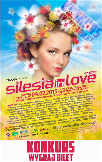 Konkurs - Wygraj bilet na Silesia In Love 2015 Chorzów