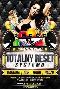 Speed Club (Stare Rowiska) - Totalny Reset Systemu (10.10.2015)