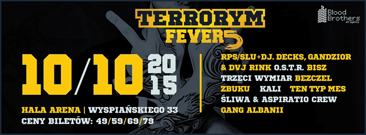 Terrorym Fever 5 - Poznań Arena (10.10.2015)