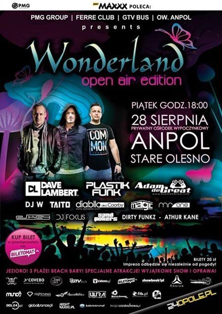 Wonderland - Anpol (Stare Olesno) 28.08.2015