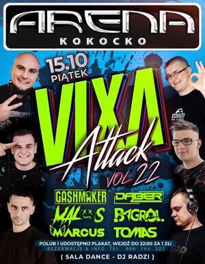 GASHMAKER - ARENA KOKOCKO - VIXA ATTACK (15.10.2021)