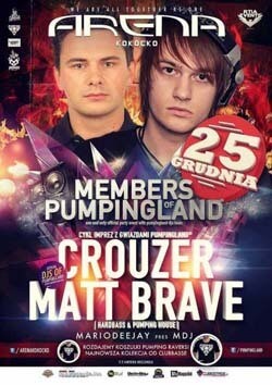 ARENA KOKOCKO 25.12.2015 - I DZIEŃ ŚWIĄT - MARIODEEJAY, MATT BRAVE, CROUZER