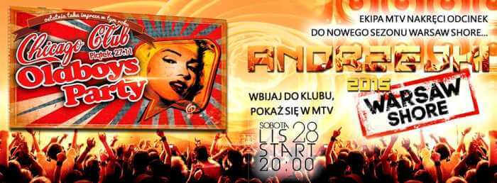 Andrzejki 2015 z WARSAW SHORE - CHICAGO CLUB - CZAPSKY DJ