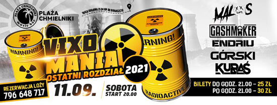 KUBAŚ - PLAŻA CHMIELNIKI - OSTATNIA VIXOMANIA 11.09.2021