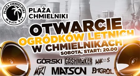 GASHMAKER, BAGROL, MALOS, Mariodeejay pres.MDJ. - Plaża Chmileniki (29.05.2021)