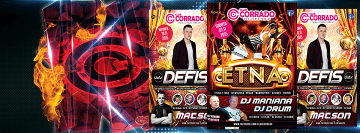 Club Corrado, Suchowola - Zespół ETNA (07.11.2015) x Koncert DEFIS (10.11.2015)