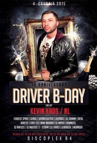 DJ Driver - 18 Anniversary B-Day (Re-Build Set) Discoplex A4, Pietna 04.12.2015