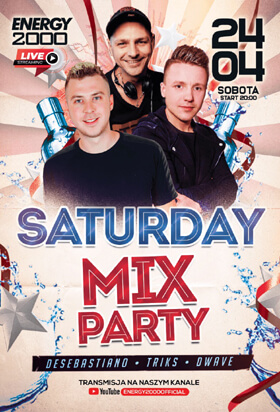 Energy 2000, Katowice - SATURDAY MIX - DeSebastiano, Triks, D-Wave (24.04.2021)