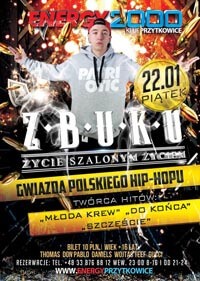 Energy 2000 (Przytkowice) - NOC HIP-HOPu pres. Z.B.U.K.U (22.01.2016)