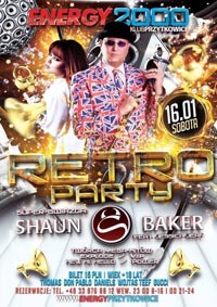 Energy 2000 Przytkowice - RETRO PARTY - SHAUN BAKER, Jessica Jean (16.01.2015)