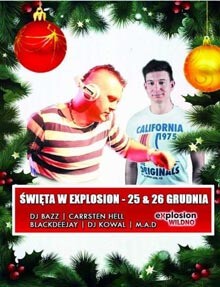 Klub Explosion Wildno - DJ BAZZ (26.12.2015)